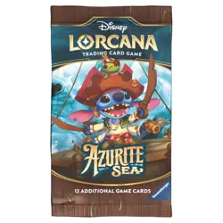 NEW! Ravensburger Disney Lorcana TCG Set-6 Azurite Sea Booster Pack - Image 1
