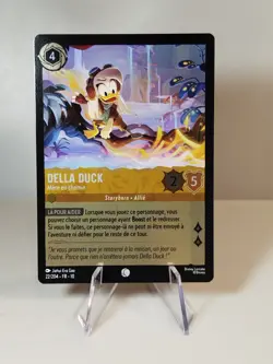 Carte LORCANA FR - Chapitre 10 22/204 Della Duck -✨FOIL✨Neuf - Image 1
