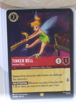 Disney Lorcana TCG Tinker Bell Insistent Fairy 136/204 Reign of Jafar Legendary - Image 1