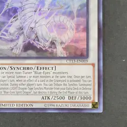 Yugioh TCG - Blue-Eyes Spirit Dagon - CT13-EN009 - Limited - NM Secret Rare 2013 - Image 4