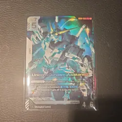 Gundam Tcg Phantom Aria Gd04-066 Unicorn Gundam (Awakened) Lr - Image 1