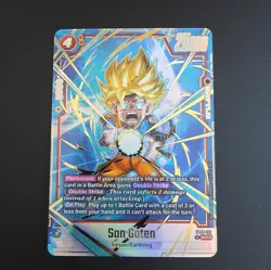 Dragonball super TCG Son Goten SCR Alternate art FB08-121 - Image 1