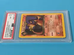 Dark Charizard 1st Edition 21/82 - PSA 8 - Non Holo - Team Rocket - Pokemon TCG - Image 3