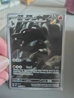 Pokemon TCG Houndoom Illustration Rare Holo Card Shrouded Fable 066/064 - Image 1