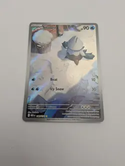 Snover - 140/132 - Illustration Rare - Mega Evolution - Pokemon Card - NM/M - Image 1