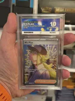 N's Plan 170/086 - SIR - Black Bolt - Pokemon TCG - Image 1