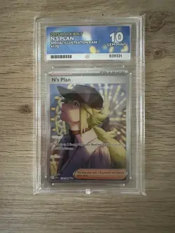 N's Plan 170/086 - SIR - PERFECT ACE 10 - Black Bolt - Pokemon TCG - Image 1