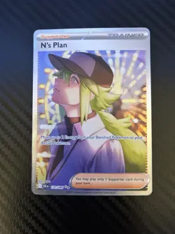 Pokemon TCG N's Plan 170/086 Black Bolt Special Illustration Rare - Image 2