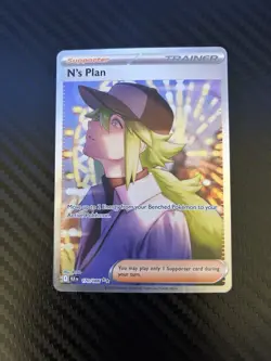 Pokemon TCG N's Plan 170/086 Black Bolt Special Illustration Rare - Image 3