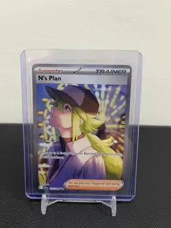 Pokemon TCG N's Plan 170/086 Sir S&V Black Bolt Card - English NM+ - Image 1