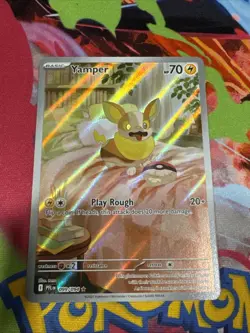 Yamper - 099/094 - Illustration Rare - Phantasmal Flames - Pokemon Card - NM/M - Image 1
