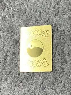 Toxapex GX HP210 Spike Cannon Rare Gold Accent Foil Fan Art Display Card - Image 4