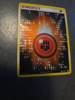 Pokemon Fighting Energy 2005 Holo Card 106/106 Basic TCG Nintendo English - Image 1