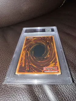 2002 Yugioh Raigeki PSA 9 LOB-053 Magic Card - Image 5