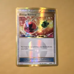 Pokemon Energy Retrieval Secret Rare Holo XY - Ancient Origins 99/98 Card - Image 1