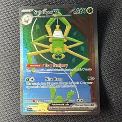 Pokemon TCG Spidops EX SV1 Base Set Holo Card 243/198 Special Illustration Rare - Image 1