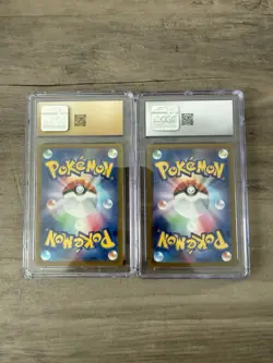 Pokemon CGC Pristine 10 & Gem Mint 10 Mew ex (Card 151 & 327, Japanese, 2 Cards) - Image 2