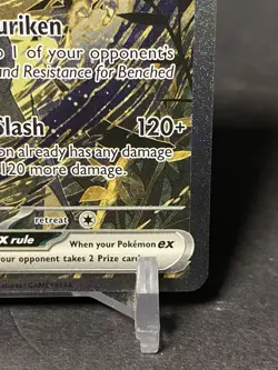 Greninja ex SVP 132 Scarlet & Violet Full Art Black Star Promo Pokemon Card NM A - Image 4