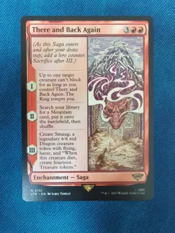 Magic The Gathering MTG THERE AND BACK AGAIN The Lord of the Rings NM Near Mint - Image 1