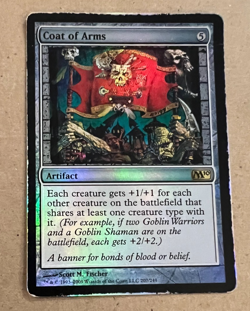 Foil - Coat of Arms - 2010 - M10 - MTG - Magic the Gathering - Foil - HP - Image 1