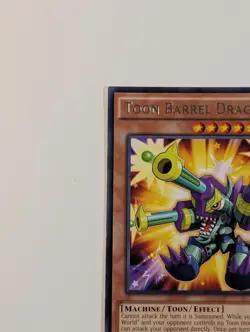 Yugioh TCG - 1x Toon Barrel Dragon - DOCS-EN038 - 1st Edition - NM - Rare - 2015 - Image 3
