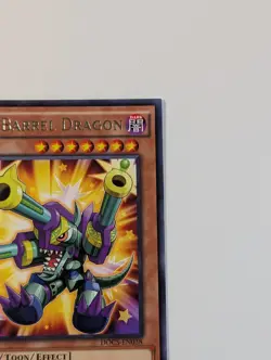 Yugioh TCG - 1x Toon Barrel Dragon - DOCS-EN038 - 1st Edition - NM - Rare - 2015 - Image 4