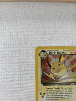 Dark Raichu - 83/82 - Pokemon Team Rocket Secret Rare Unlimited Holo - Image 3