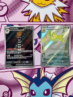 Pokemon TCG - Gothitelle SVP 211 & Reuniclus SVP 212 - Black Star Promo - NM - Image 1