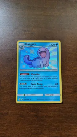 Quagsire - SV10/SV94 - Pokemon Hidden Fates Sun & Moon Shiny Rare Card NM - Image 1