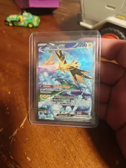 Pokemon Zapdos ex 202/165 Scarlet & Violet 151 Holo Special Illustration Rare - Image 1