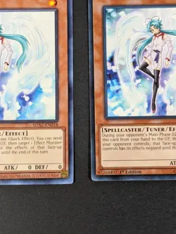 Yugioh TCG - 2x Effect Veiler - YS17-EN020 + SDAZ-EN018 - NM - 1st Ed - Common - Image 4