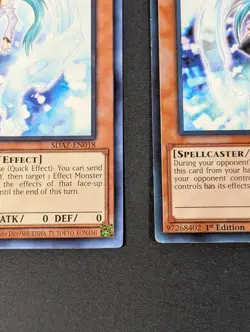 Yugioh TCG - 2x Effect Veiler - YS17-EN020 + SDAZ-EN018 - NM - 1st Ed - Common - Image 5