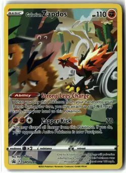 Galarian Zapdos ⭐ SWSH283 Holo Promo Sword & Shield Promo Pokemon NM - Image 1