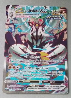 Pokemon TCG Rapid Strike Urshifu VMAX Battle Styles 170/163 - Image 1