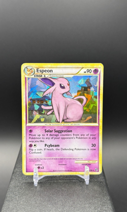 Pokemon Espeon 2/90 - Cracked Ice Holo Deck Exclusive - MP - Image 1