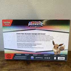 Pokemon TCG Prismatic Evolutions Accessory Pouch Special Collection Box Sealed - Image 2
