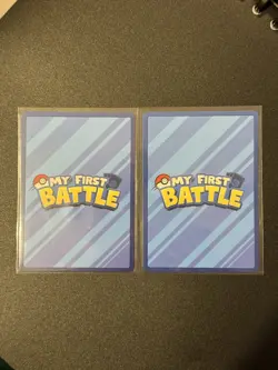 MY FIRST BATTLE-PIKACHU DECK PIKACHU 2023 POKEMON x2 Lot (Silver & Blue Border) - Image 2