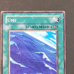 Yugioh TCG - Umi - LDD-S050 / LOB-050 - MP/HP - 1st Vintage Common Spanish 2003 - Image 5