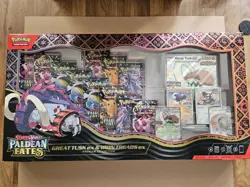 Pokemon: Paldean Fates Great Tusk ex & Iron Treads ex Premium Collection - Image 1