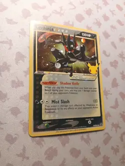 Pokemon TCG - Greninja Gold Star Holo Promo SWSH144 Double Swirls NEAR MINT🔥🔥 - Image 3