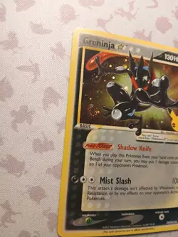 Pokemon TCG - Greninja Gold Star Holo Promo SWSH144 Double Swirls NEAR MINT🔥🔥 - Image 4