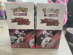 Pokemon TCG Scarlet & Violet Destined Rivals Half Booster Box x2 36 Packs Sealed - Image 1