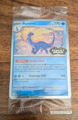 Pokemon TCG Perfect Order Aurorus Promo English 024/088 - Image 1
