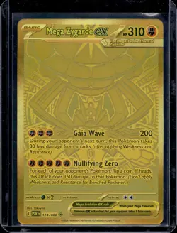 Pokemon ME03: Perfect Order Mega Zygarde ex 124/088 - Image 1