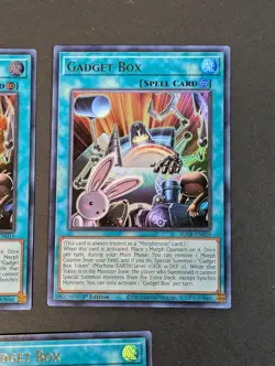 Yugioh TCG - 3x Gadget Box - BLCR-EN019 - 1st - NM/LP - Ultra Rare - 2022 Spell - Image 4