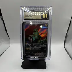 Pokemon Iron Thorns Art Rare Holo CGC 10 Sv5m Cyber Judge 077/071 Japanese - Image 1