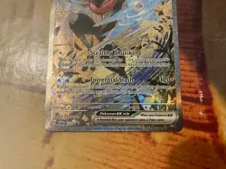 Greninja EX SVP 132 Pokemon Scarlett & Violet Black Star Promo LP Full Art Holo - Image 4