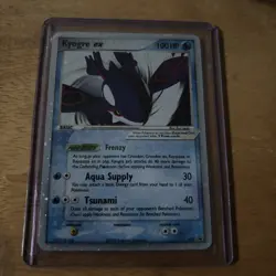 ⭐ Kyogre EX Black Star PROMO ⭐ 037 Holo Rare 2006 Pokemon TCG VLP-NM - Image 1