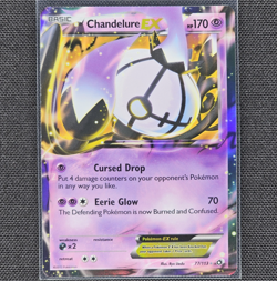 Chandelure EX - 77/113 - Ultra Rare - Legendary Treasures - Pokemon - NM/M - Image 1