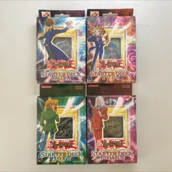 YuGIOh! - Yugi, Kaiba, Joey & Pegasus Starter Decks - Complete with Boxes - N/A - Image 1